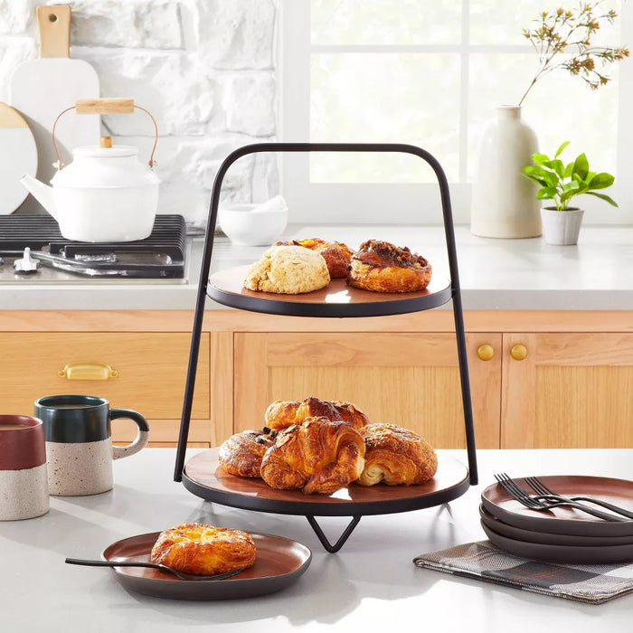 Charola central para centro de mesa Serving Stand
