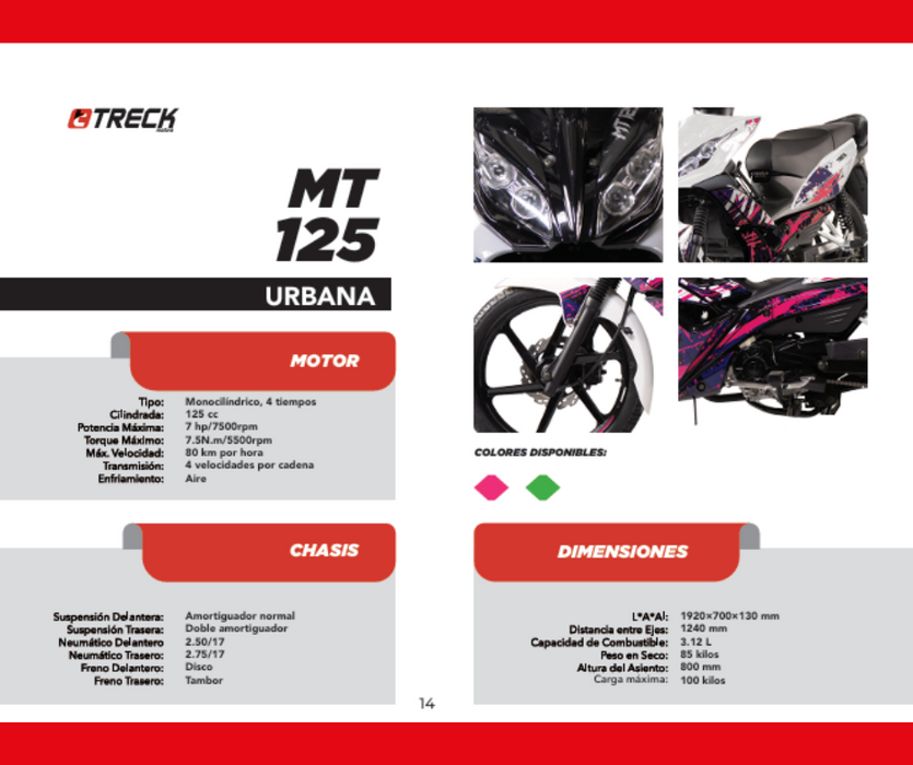 MT 125