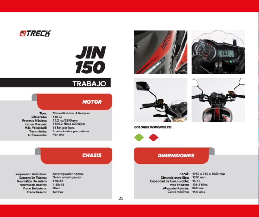 JIN 150 Trabajo