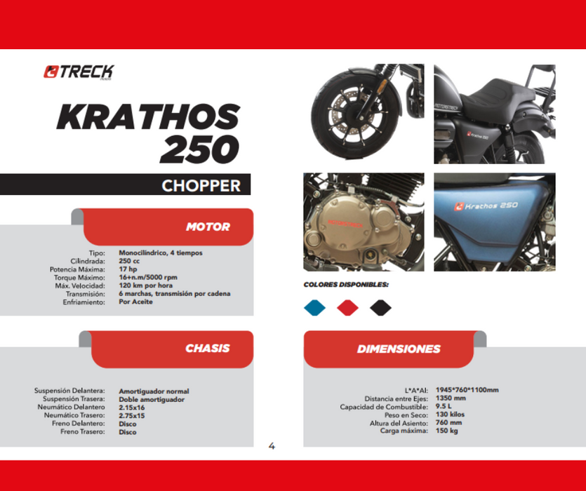 Krathos 250 Chopper
