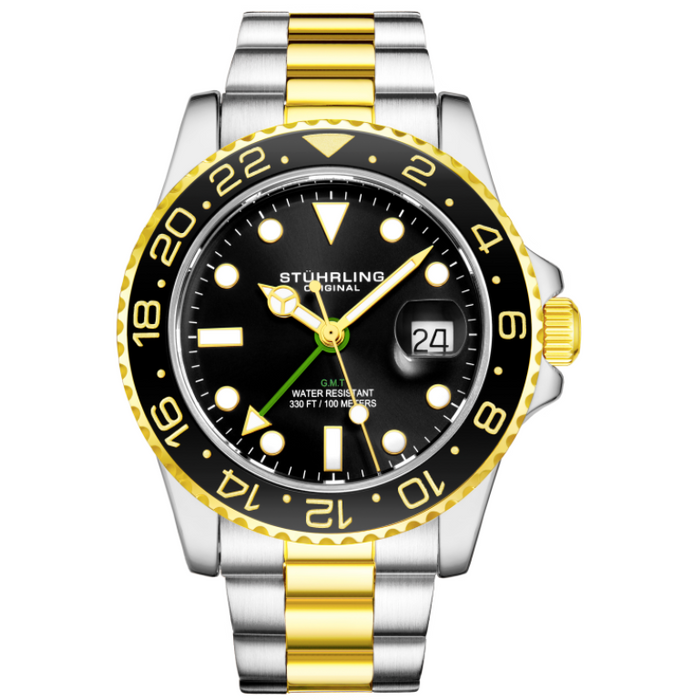 Reloj Para Hombre Cuarzo Aquadiver Meridian 3965 42mm