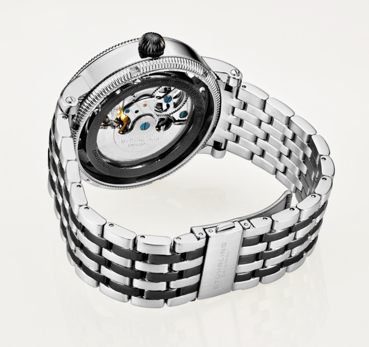 RELOJ LIGE para Hombre.. Mecanismo de esqueleto aparente –  www.